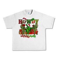 Lunar Rock howdy christmas with cactusses Urban Heavy Tee - CowGirlArtShop