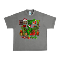 Tornado howdy christmas with cactusses Urban Heavy Tee - CowGirlArtShop