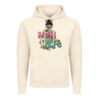 Vintage Artic Mom life with skull Mother's Day Vintage Hoodie - CowGirlArtShop