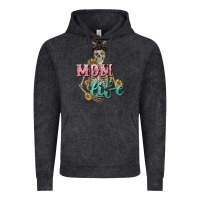 Vintage Black Mom life with skull Mother's Day Vintage Hoodie - CowGirlArtShop