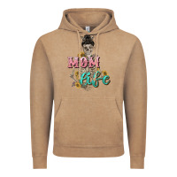 Vintage Coffee Mom life with skull Mother's Day Vintage Hoodie - CowGirlArtShop