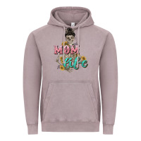 Vintage Zinc Mom life with skull Mother's Day Vintage Hoodie - CowGirlArtShop