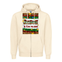 Christmas Jesus Is The Reason Zipper Hoodie | Teevron