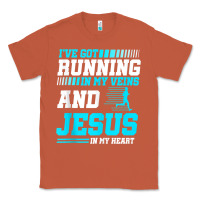Copper Christian Runner Half Marathon Running Race Jesus Gift Classic Tee - trangStudio