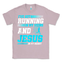 Lilac Christian Runner Half Marathon Running Race Jesus Gift Classic Tee - trangStudio