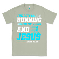 Matcha Christian Runner Half Marathon Running Race Jesus Gift Classic Tee - trangStudio