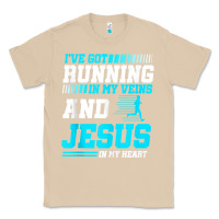 Mushroom Christian Runner Half Marathon Running Race Jesus Gift Classic Tee - trangStudio