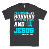 Smoke Christian Runner Half Marathon Running Race Jesus Gift Classic Tee - trangStudio