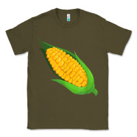 Army Green corn costume funny halloween party thanksgiving kids t shirt Classic Tee - trangStudio
