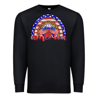 Black america rainbow Premium Sweatshirt - BarkalooDesign