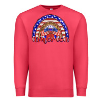 Cardinal america rainbow Premium Sweatshirt - BarkalooDesign