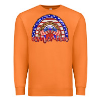 Carrot america rainbow Premium Sweatshirt - BarkalooDesign