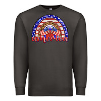 Smoke america rainbow Premium Sweatshirt - BarkalooDesign