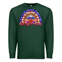 Sports Green america rainbow Premium Sweatshirt - BarkalooDesign