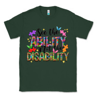 Sports Green see the ability not the disability nca Classic Tee - NancyCooperArtShop
