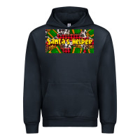 Navy santa's helper with gifts Urban Hoodie - AdoDesignShop