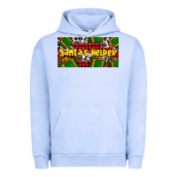 Pigment Grape Ice santa's helper with gifts Urban Hoodie - AdoDesignShop