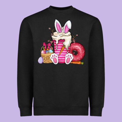 Easter Day Coffee Heavyweight Sweatshirt Designed By Cowhidedigitalart