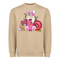 Mushroom Easter day coffee Heavyweight Sweatshirt - CowhideDigitalArt