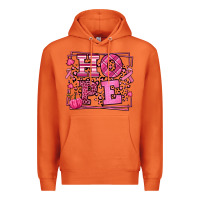Carrot Hope Breast Cancer Awareness Fall Premium Hoodie - LillyAllenDesigns