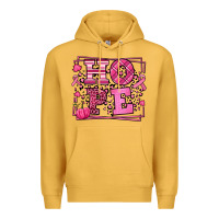 Mustard Hope Breast Cancer Awareness Fall Premium Hoodie - LillyAllenDesigns