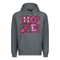 Rock Hope Breast Cancer Awareness Fall Premium Hoodie - LillyAllenDesigns