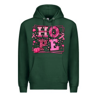 Sports Green Hope Breast Cancer Awareness Fall Premium Hoodie - LillyAllenDesigns