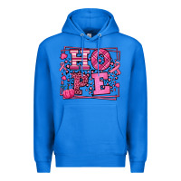 True Royal Hope Breast Cancer Awareness Fall Premium Hoodie - LillyAllenDesigns