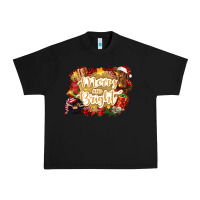 Black merry and bright Urban Heavy Tee - CowGirlArtShop