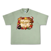 Oil Green merry and bright Urban Heavy Tee - CowGirlArtShop