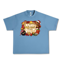 Pebble Blue merry and bright Urban Heavy Tee - CowGirlArtShop