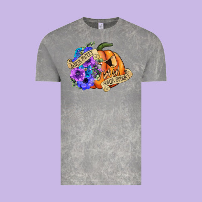 Sorta Sweet Sorta Spooky Vintage Tee Designed By Cowgirlartshop