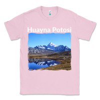 Bubblegum Pink Bolivia Huayna Potosi Mountain Andes Art Classic Tee - trangStudio