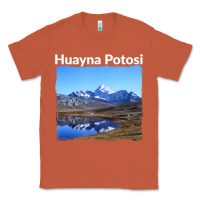 Copper Bolivia Huayna Potosi Mountain Andes Art Classic Tee - trangStudio