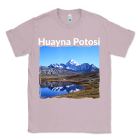 Lilac Bolivia Huayna Potosi Mountain Andes Art Classic Tee - trangStudio