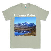 Matcha Bolivia Huayna Potosi Mountain Andes Art Classic Tee - trangStudio
