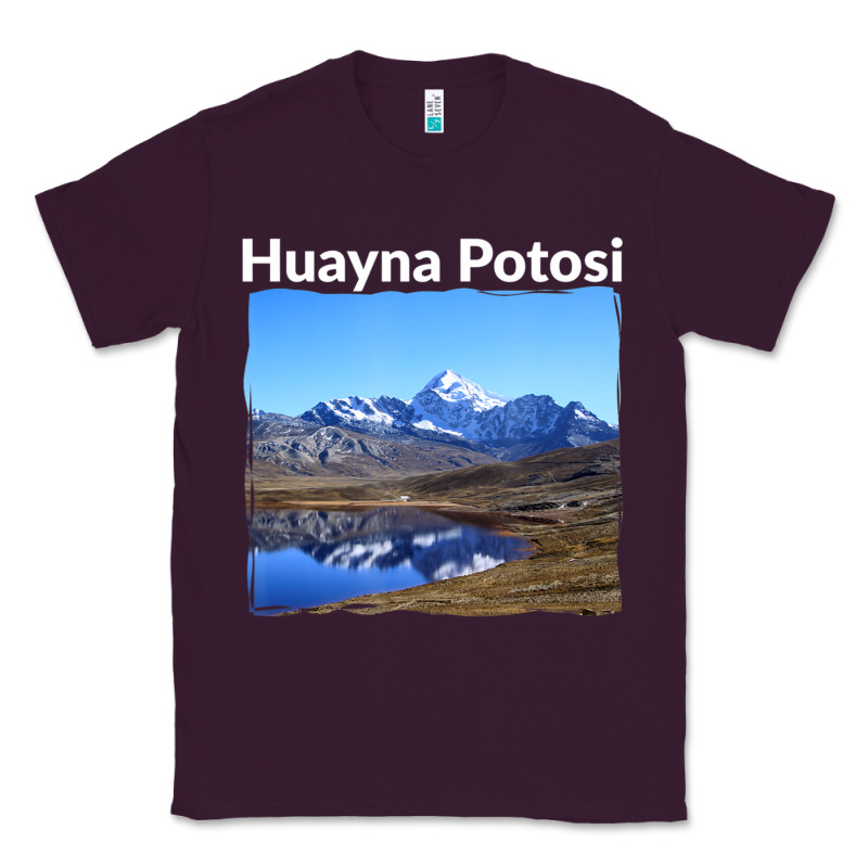 Bolivia Huayna Potosi Mountain Andes Art Classic Tee by trangStudio | Teevron