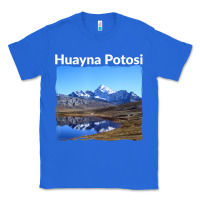 True Royal Bolivia Huayna Potosi Mountain Andes Art Classic Tee - trangStudio