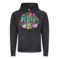 Vintage Black Easter Mini Happy Easter Day Vintage Hoodie - CowGirlArtShop