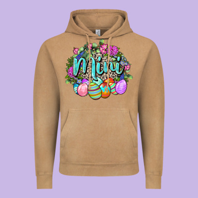 Easter Mini Happy Easter Day Vintage Hoodie Designed By Cowgirlartshop