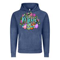 Vintage Denim Easter Mini Happy Easter Day Vintage Hoodie - CowGirlArtShop