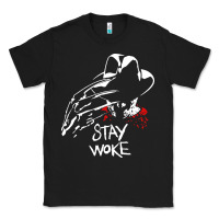 Black stay woke freddy krueger Classic Tee - trangStudio