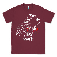 Burgundy stay woke freddy krueger Classic Tee - trangStudio