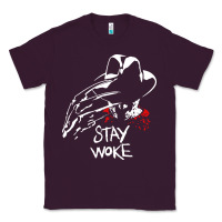 Plum stay woke freddy krueger Classic Tee - trangStudio