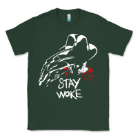 Sports Green stay woke freddy krueger Classic Tee - trangStudio