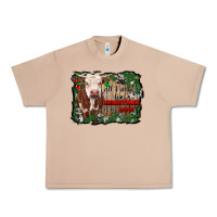 Burro all i want for christmas is a cow cowhide Urban Heavy Tee - RanaPortraitStore