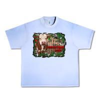 Grape Ice all i want for christmas is a cow cowhide Urban Heavy Tee - RanaPortraitStore