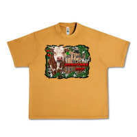 Peanut Butter all i want for christmas is a cow cowhide Urban Heavy Tee - RanaPortraitStore