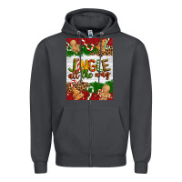 Smoke Christmas Jingle All The Way Zipper Hoodie - Artiststas