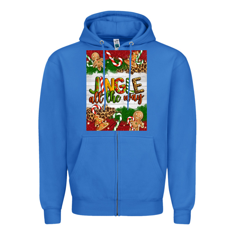 Christmas Jingle All The Way Zipper Hoodie by Artiststas | Teevron